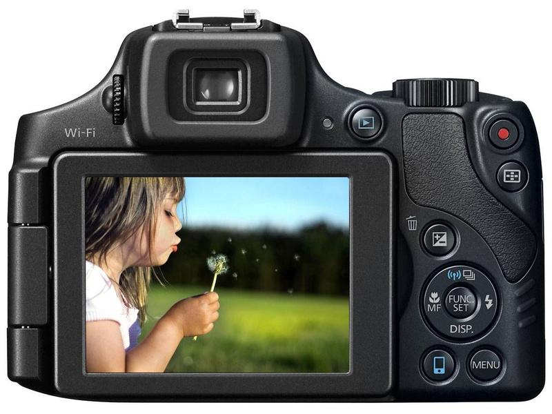 Câmera Digital Canon PowerShot SX60 HS 16.1MP - LCD 3” Variável